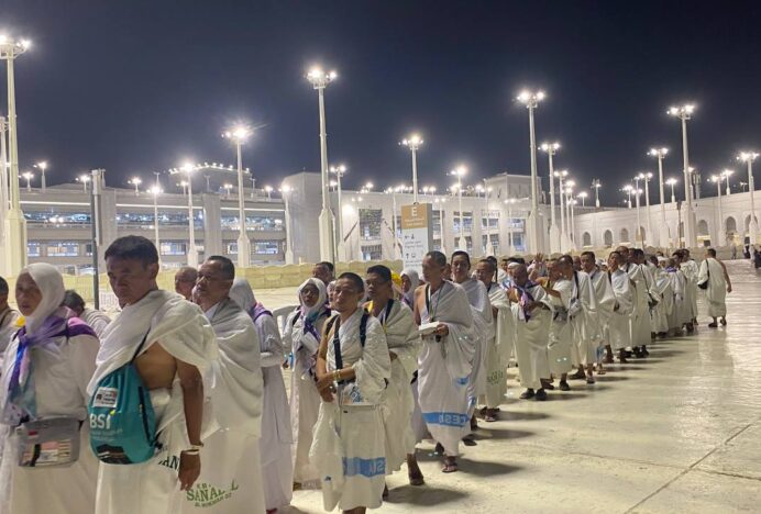 Seluruh Jamaah Haji Indonesia Tiba di Saudi, Kemenhaj Matangkan Layanan Armuzna