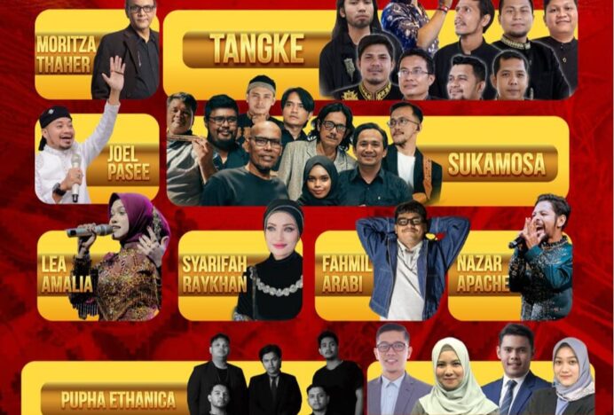 Sembilan Musisi Aceh Tampil di Tribute to Nyawoung Malam Ini di Taman Seni Budaya Aceh