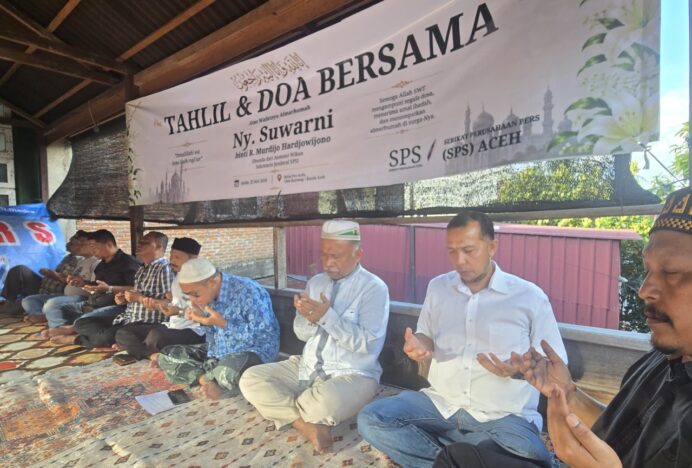 SPS Aceh Panjatkan Doa untuk Ibunda Sekjen