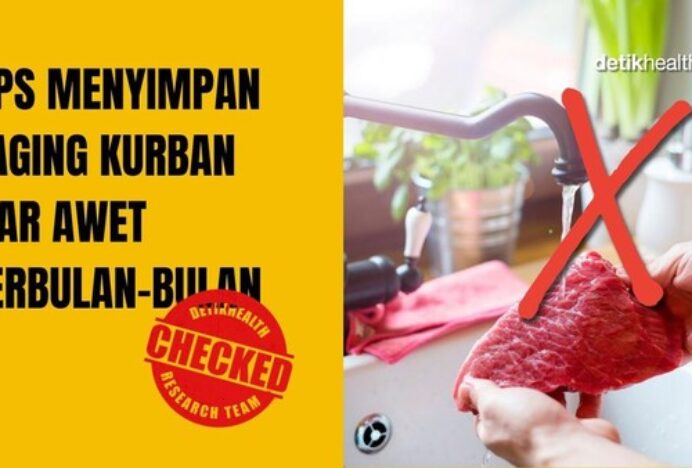 Tips Menyimpan Daging Qurban Biar Awet Berbulan-bulan, Kualitas Terjaga-Bebas Bakteri
