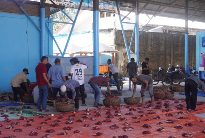 Gampong Lueng Bata Banda Aceh Sembelih 47 Hewan Kurban