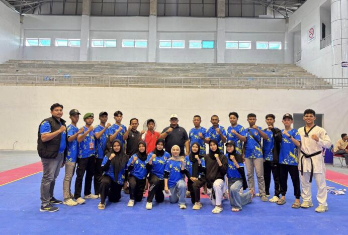 Aceh Besar Juara Umum Pra PORA Taekwondo 2026 di Sigli