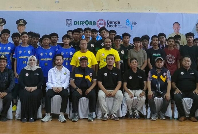 Meriahkan HUT Ke-821 Kota Banda Aceh, PBVSI Bersama Dispora Gelar Kejuaraan Voli Piala Wali Kota