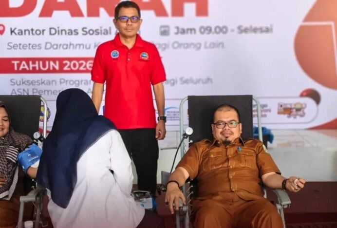 Dinsos Aceh Gelar Aksi Donor Darah, Wujud Kepedulian Kemanusiaan