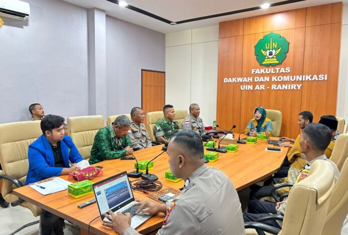 Ditbinmas Polda Aceh Perkuat Sinergisitas 3 Pilar Bersama FDK UIN Ar-Raniry