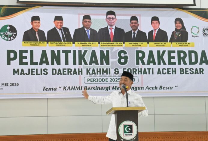Wabup Aceh Besar: KAHMI dan FORHATI Harus Bersinergi Dukung Pembangunan Daerah