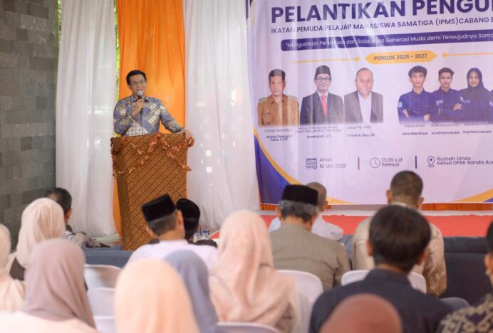 Ketua DPRK Banda Aceh Motivasi Pengurus IPMS