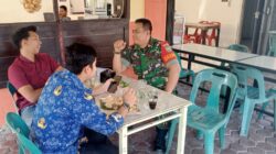 Babinsa Banda Raya Kodim 0101/KBA Ingatkan Pentingnya Kebersihan Lingkungan Sekolah