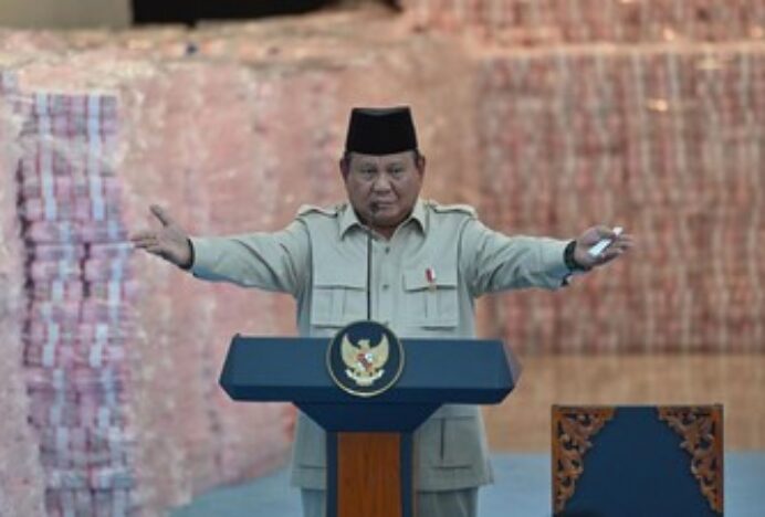 Prabowo: Akan Ada Uang Rampasan Rp 49 Triliun Lagi Bulan Depan