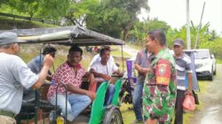 Komsos Babinsa Seulimeum, Pererat Kedekatan dan Serap Aspirasi Warga Binaan