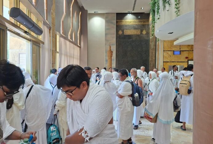 Jamaah Haji Aceh Mulai Bergerak ke Padang Arafah untuk Wukuf