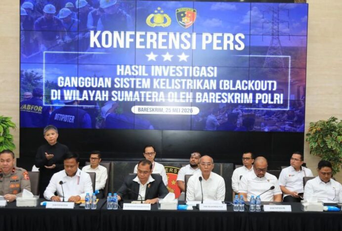 Bareskrim Polri Ungkap Hasil Investigasi Awal Blackout Sumatera, Dipastikan Tidak Ada Unsur Sabotase