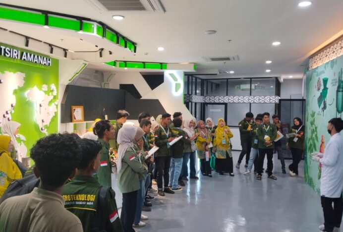 Mahasiswa Universitas Iskandar Muda Belajar Ekonomi Kreatif di Gedung Amanah, Didorong Jadi Motor Inovasi Anak Muda Aceh