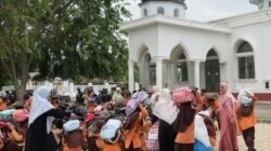 Ratusan Siswa MIN 22 Aceh Besar Ikuti Simulasi Gempa Bumi