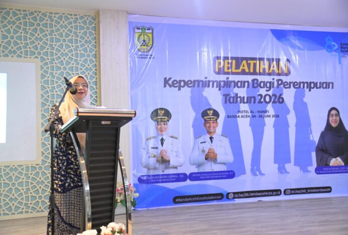 DP3AP2KB Kota Banda Aceh Gelar Pelatihan Kepemimpinan Perempuan Tahun 2026
