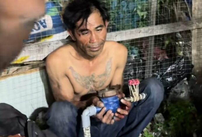 Keuchik Kampung Baru dan Tim Pageu Gampong Amankan Pencuri Kabel Listrik dan Meteran PDAM