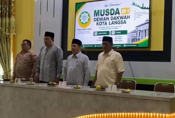 M Suhaily Sufyan Ketua Dewan Dakwah Kota Langsa