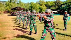 Tingkatkan Profesionalisme Prajurit, Kodim 0101/KBA Gelar Latihan Menembak Senjata Ringan
