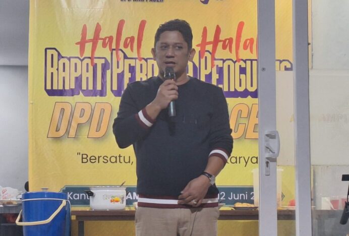 DPD AMPI Aceh Gelar Halal Bihalal, Perkuat Konsolidasi Organisasi dan Politik