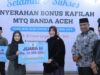Pemko Banda Aceh Serahkan Bonus kepada Qari dan Qariah Berprestasi