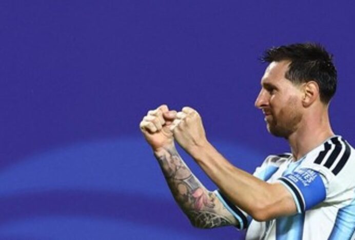 Messi Pemain Pertama Cetak Hattrick di Piala Dunia 2026
