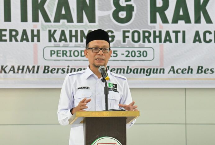 Wakil Ketua DPRK Banda Aceh Musriadi Aswad: HMI Harus Lahirkan Kader Intelektual dan Agen Perubahan