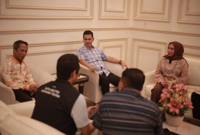 Sekda Aceh Terima Tim Pendataan Sensus Ekonomi 2026