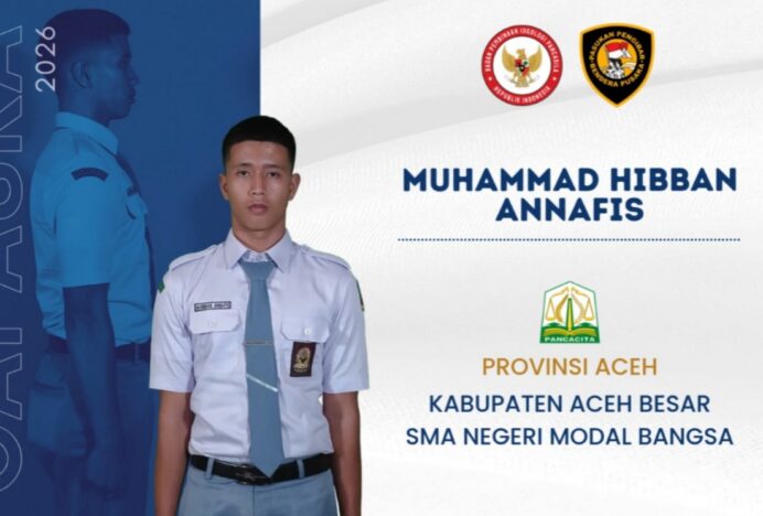 Aceh Besar Tiga Tahun Berturut-turut Loloskan Putra Daerah ke Paskibraka Nasional