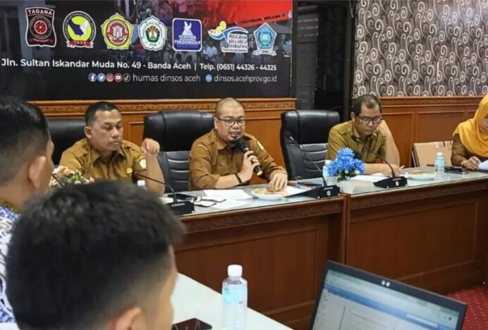 Dinas Sosial Aceh Gelar Rapat Penetapan Calon Siswa Baru Sekolah Rakyat