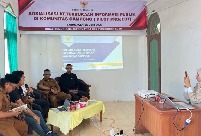 Diskominfotik Banda Aceh Dorong Penguatan PPID dan Website Gampong