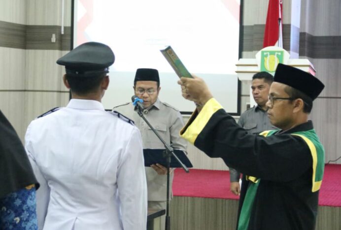 Lantik 20 Pejabat, Wali Kota Sabang Tekankan Integritas dan Profesionalitas