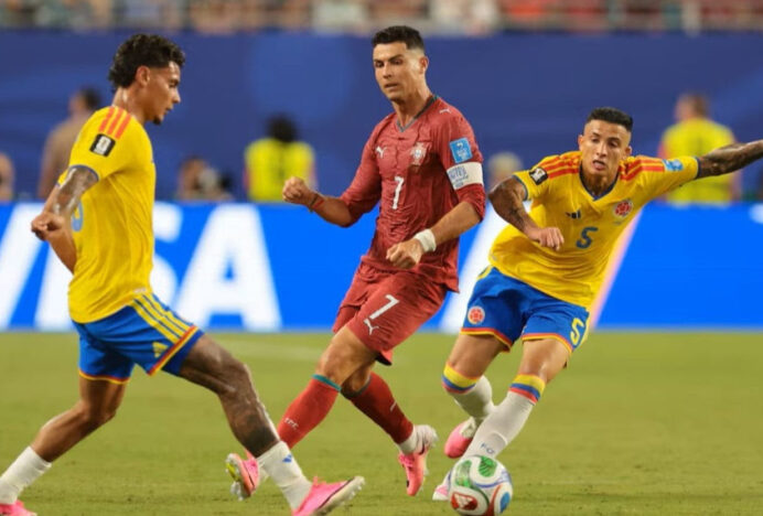 Kolombia Vs Portugal Imbang, La Tricolor Juara Grup K, Ronaldo Cs Runner-up