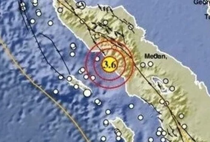 Aceh Selatan Diguncang Gempa Bumi