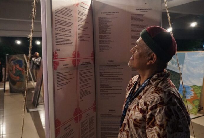 Galeri Puisi PPN XIV Hidupkan Lobi Museum Tsunami Aceh