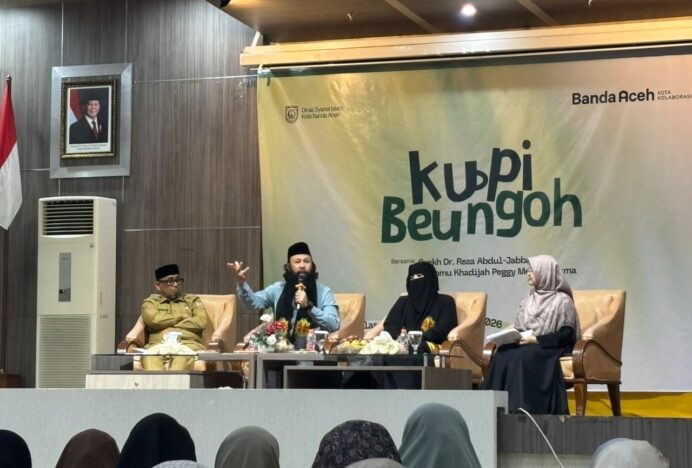 Perkuat Syariat Islam, Pemko Banda Aceh Gelar Kupi Beungoh, Hadirkan Syeikh Reza dan Ustazah Peggy Bahas Ketahanan Keluarga