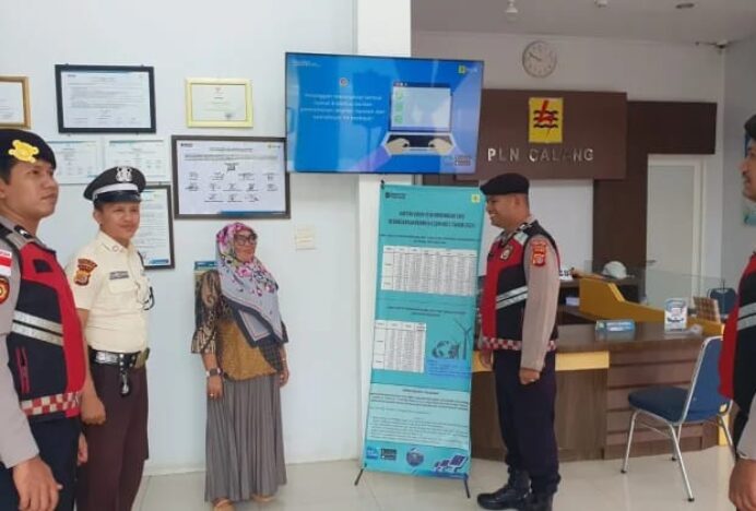 Sat Samapta Polres Aceh Jaya Patroli ke PLN ULP Calang