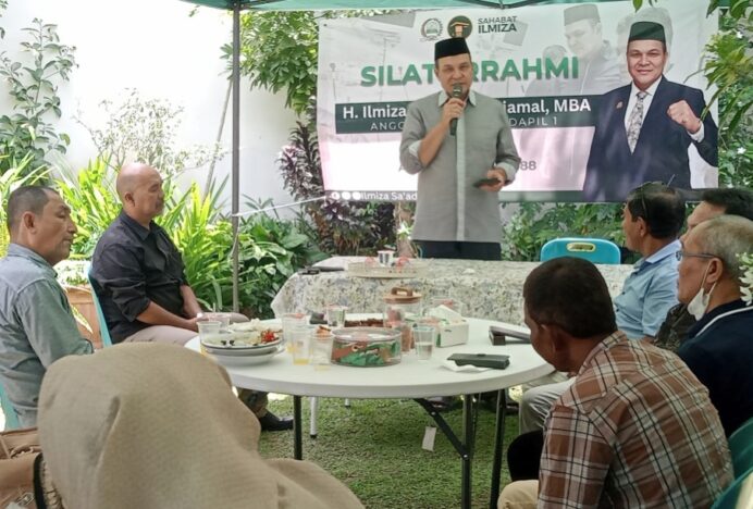 Silaturahmi Anggota DPR Aceh, Ilmiza dengan Formi SMANDU 88 Canangkan Tanam 500 Pohon