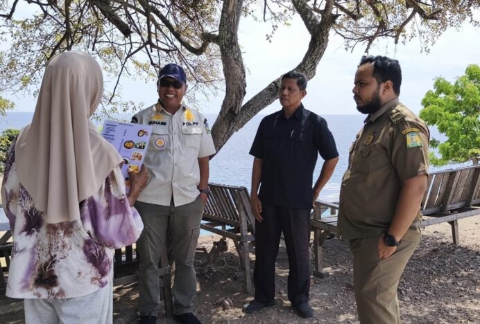 Satpol PP dan WH Aceh Besar Pastikan Gangguan Trantibum di Bukit Lamreh Tidak Terulang