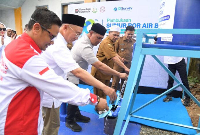 Dari Usulan Almarhum Keuchik, Sumur Bor SUCOFINDO Kini Mengalir untuk Masyarakat Lambleut