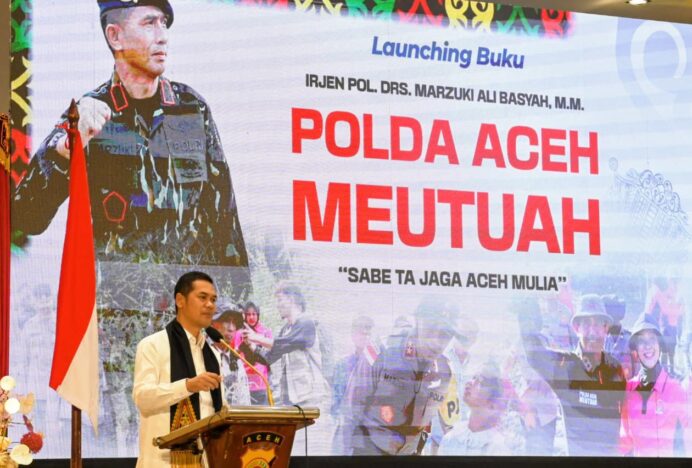 Sekda Aceh Apresiasi Peluncuran Buku “Polda Aceh Meutuah”