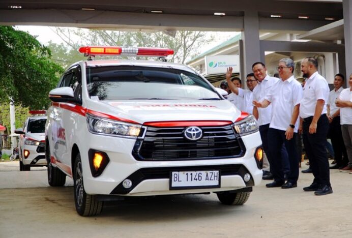 Toyota Sumbang 3 Ambulans untuk Rumah Sakit di Aceh
