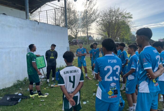 Lanjutan Latihan, PSAB U-17 Perkuat Solidaritas Tim