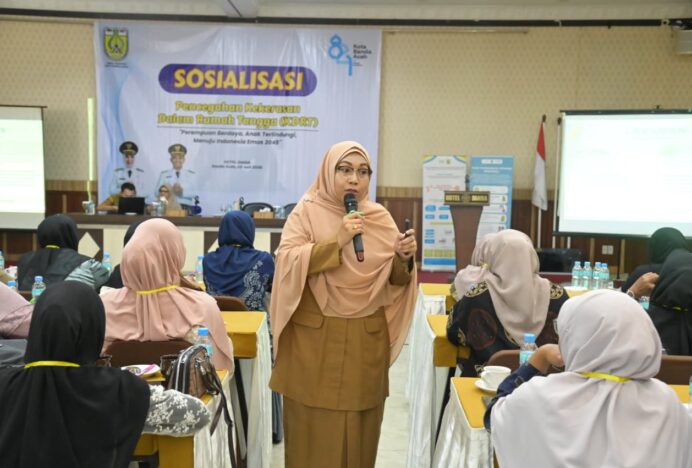 DP3AP2KB Kota Banda Aceh Gelar Sosialisasi Pencegahan KDRT