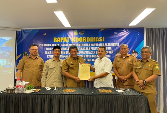 Sekda Aceh Besar Minta Sertifikasi Aset Daerah Dipercepat untuk Cegah Sengketa