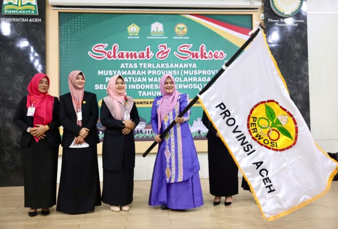 Terpilih Aklamasi, Ny Mukarramah Fadhlullah Pimpin PERWOSI Aceh Periode 2026–2030