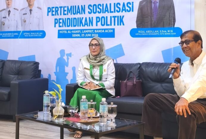 Kesbangpol Banda Aceh Gelar Sosialisasi Politik: Gen Z Diajak Jadi Penentu Masa Depan