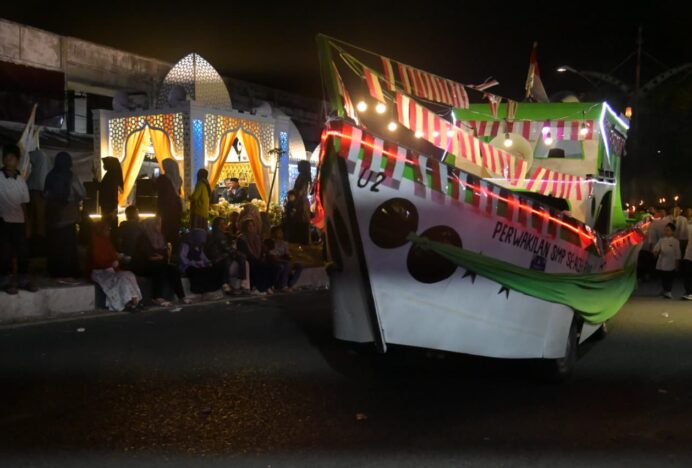 Semarak Pawai 1 Muharram 1448 H di Aceh Besar, Ribuan Warga Padati Kawasan Lambaro