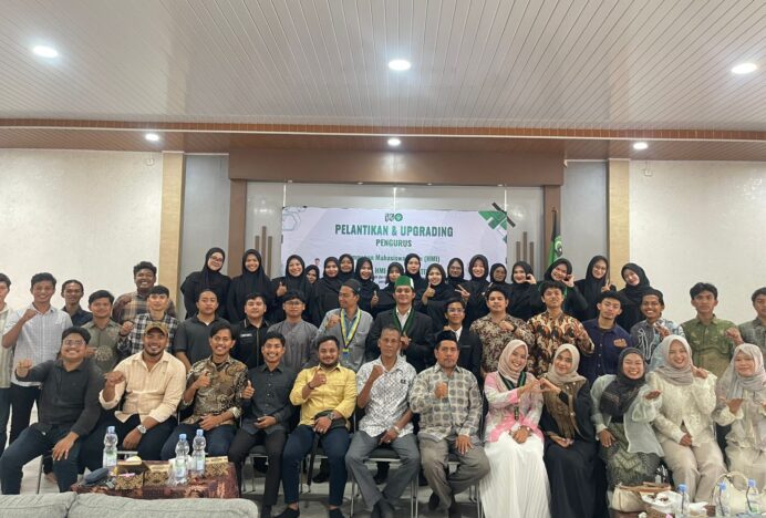 Pengurus HMI Komfatar UIN Ar-Raniry Dilantik, Ketum HMI Banda Aceh : Dua Hijau Pilar Penting di Indonesia, Hijau TNI Senjatanya Hijau HMI Intelektualnya