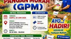 GEKRA 2026 Hadir di Gedung AMANAH Ladong, Sediakan Pangan Murah, Bazar UMKM, dan Layanan Publik untuk Masyarakat