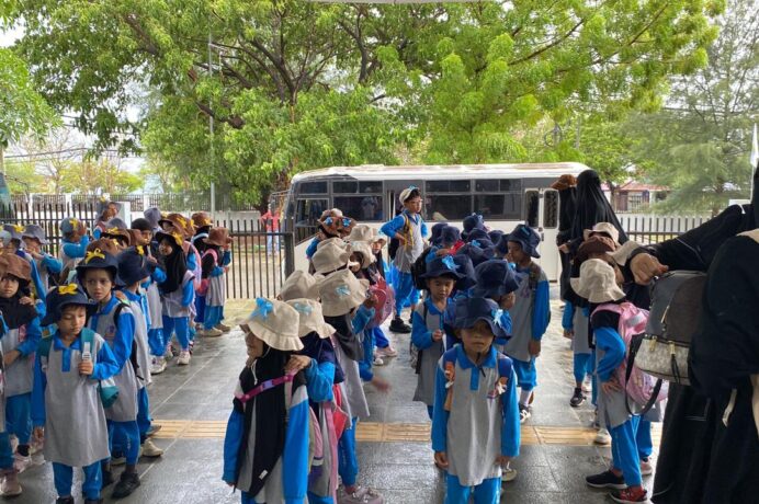 Edukasi Ekonomi Kreatif Sejak Dini, 100 Siswa TKIT Imam An Nawawi Jelajahi 13 Unit Inovasi di Gedung AMANAH
